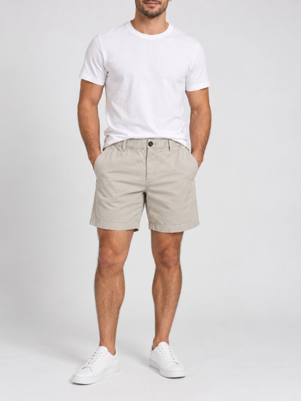 Chubbies Men’s Khaki Chino Shorts Size L 7" Inseam